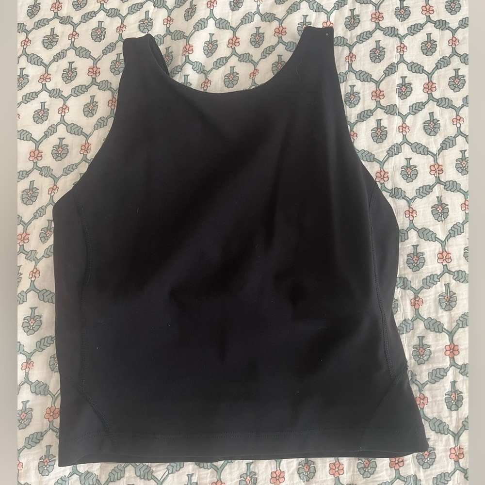 Lululemon align high neck tank size 4 black